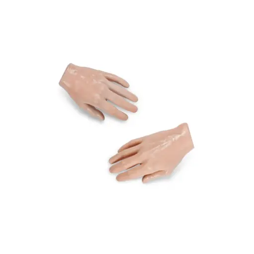 Peau Tatouage - Main synthétique - Gauche et Droite pour entraînement au tatouage 