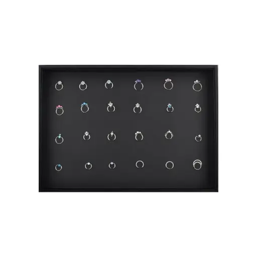 [ns_presentoir-DIS-91] Présentoir Piercing - Cadre présentoir pour bijou en simili cuir 20 x 15 cm