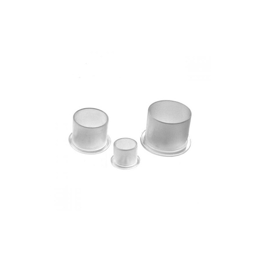 Cups Tattoo - Fat Caps Ink Cups - Sachet de 500 gros godets pour encre de tatouage avec une base large et plate stable