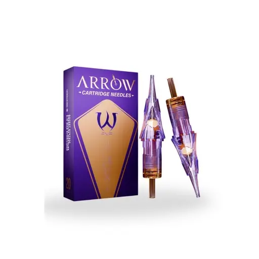 Cartouche Tattoo - Ava Arrow Liner - Boîte de 20 cartouches pour le tatouage