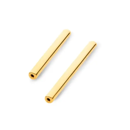 Piercing Barbell - Barbell F136 Stérile Gold - Base barbell avec pas de vis interne sans bille*