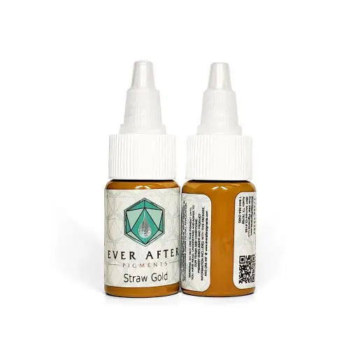 [b_NON_REACH_pigment_ever_after_straw_gold-760321] Pigment Pmu Orange - Ever After Straw Gold - Pigments pour l'entraînement au maquillage permanent non reach 15 ml*