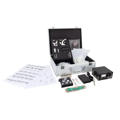 [ki_kit_apprentie_bobine-TAT-KIT-002EU] Kit Apprentie - Kit Bobine n°2 Classique - Kit de tatouage pour apprentissage*