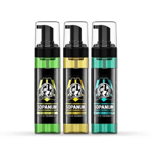 Nettoyant Tattoo - The Inked Army Sopanum - Mousse nettoyante pour le tatouage 200 ml*