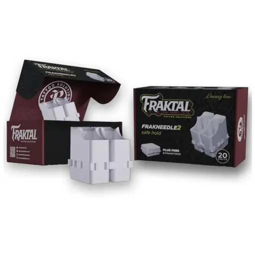 [dv_fraktal_frakneedle2_support_cartouche] Accessoire Cartouche - Fraktal Frakneedle2 - Lot de 20 supports pour cartouche de tatouage*