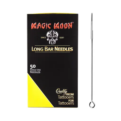 Aiguille Tattoo - Magic Moon Shader - Boîte de 50 aiguilles traditionnelle pour tube de tatouage*