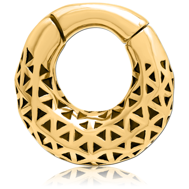 [p_anneau_acier-BH36] Piercing Anneau - Acier 316L - Anneau avec fermeture à charnière 1,2 x 8 mm