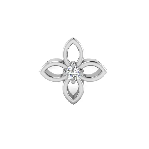 Piercing Labret - Titane Astm F136 Stérile - Labret n°485 avec pas de vis interne largeur embout 5,8 mm*