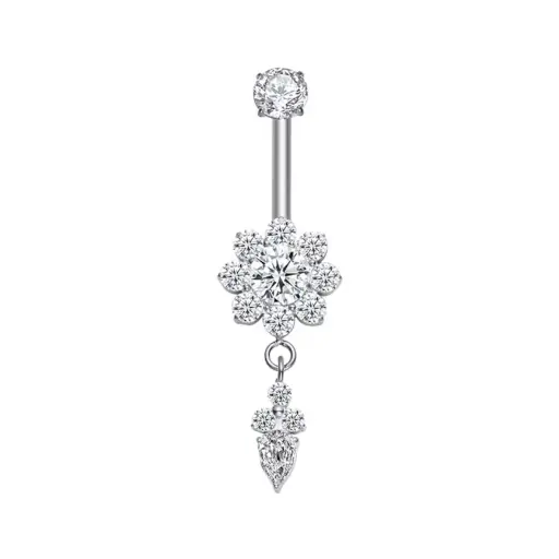 [fb_STERILE_banane_5009-FB-5009] Piercing Banane - Titane F136 Stérile - Banane 5009 avec pas de vis interne 1,2 x 10 mm*
