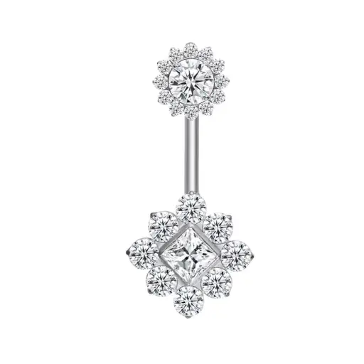 [fb_STERILE_banane_5011-FB-5011] Piercing Banane - Titane F136 Stérile - Banane 5011 avec pas de vis interne 1,6 x 10 mm*