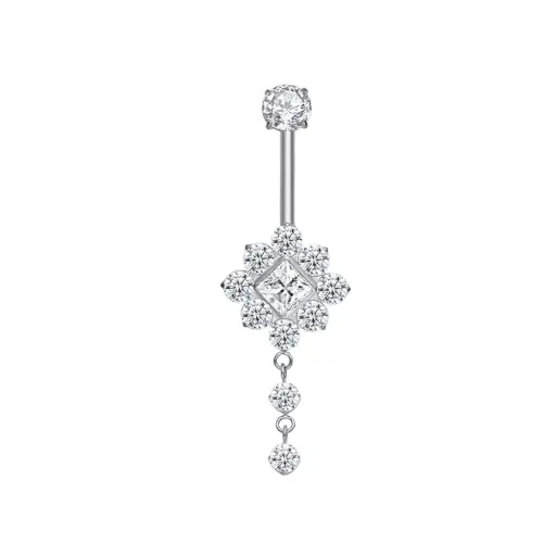 [fb_STERILE_banane-FB-5018] Piercing Banane - Titane F136 Stérile - Banane 2 avec pas de vis interne 1,6 x 10 mm*