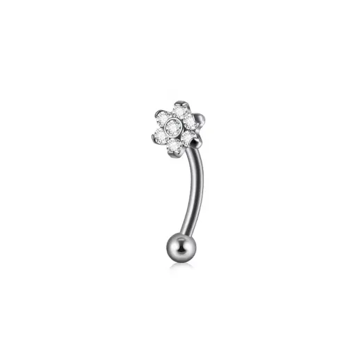 [fb_STERILE_micro_banane_3032-FB-3032] Piercing Banane - Titane Astm F136 Stérile -  Micro banane 3032 avec pas de vis interne 1,2 x 8 mm*