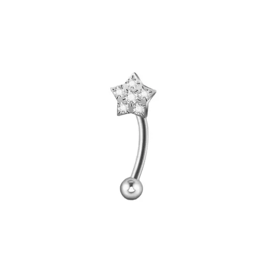 [fb_STERILE_micro_banane_3035-FB-3035] Piercing Banane - Titane Astm F136 Stérile -  Micro banane 3035 avec pas de vis interne 1,2 x 8 mm*