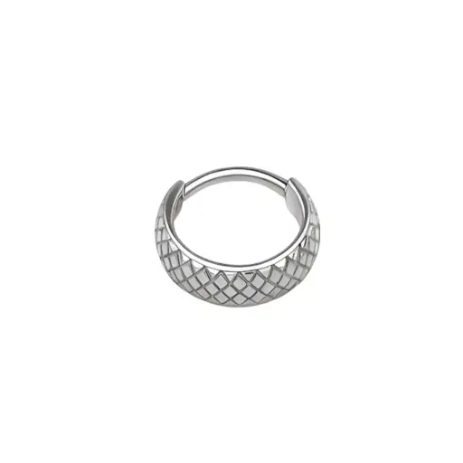 Piercing Anneau - Titane F136 Stérile - Clicker 3070 avec fermeture à charnière*