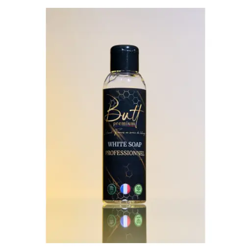 [bp_white_soap] White Soap Butt Premium x Hand Ink - Savon Nettoyant Végan Professionnel pour Tatouage - 125 ml*