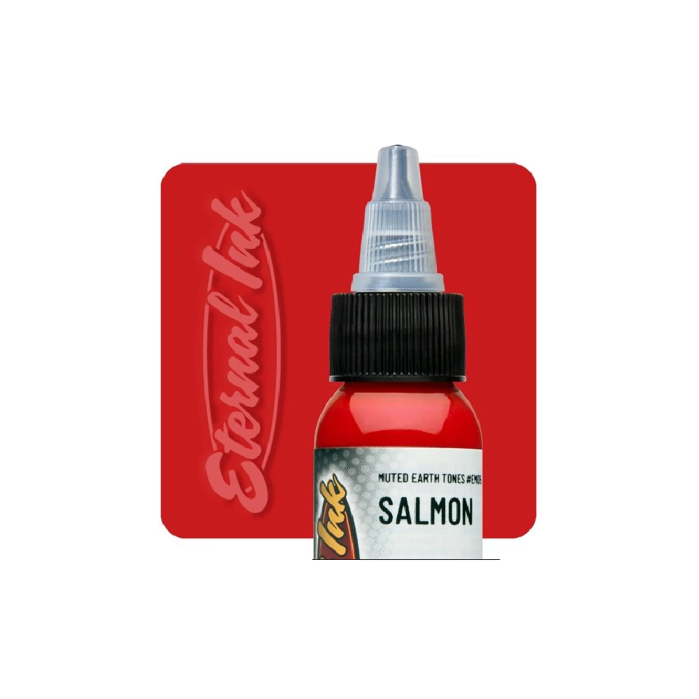 [b_eternal_muted_earthtone_salmon] Eternal Ink Muted Earthtone Salmon - Encre artistique pour entraînement tatouage NON REACH