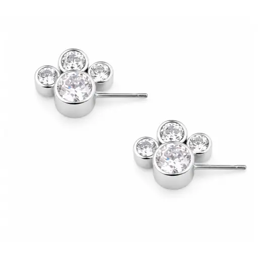 [G2-ns_embout_threadless-T36] Embout Piercing 4 Strass Titane ASTM F136 Threadless – Bijou Piercing Haut de Gamme Hypoallergénique Ultra Résistant*