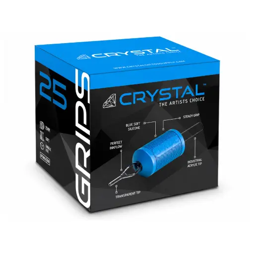 Tube Tattoo Crystal Round Premium – Tubes Jetables Stériles à Buse Ronde pour Tatouage Professionnel*