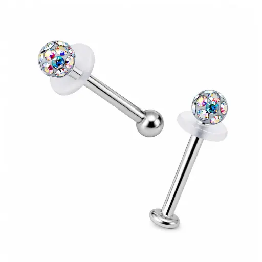 Disque en Silicone Médical pour Piercing – Réduit les Irritations et Favorise la Cicatrisation*