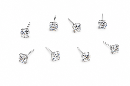 [G1_ns_embout_threadless_strass_griffé-S02-3] Embout Piercing Bille Strass Griffé 3mm Titane ASTM F136 Threadless – Bijou Piercing Haut de Gamme Hypoallergénique Ultra Résistant*