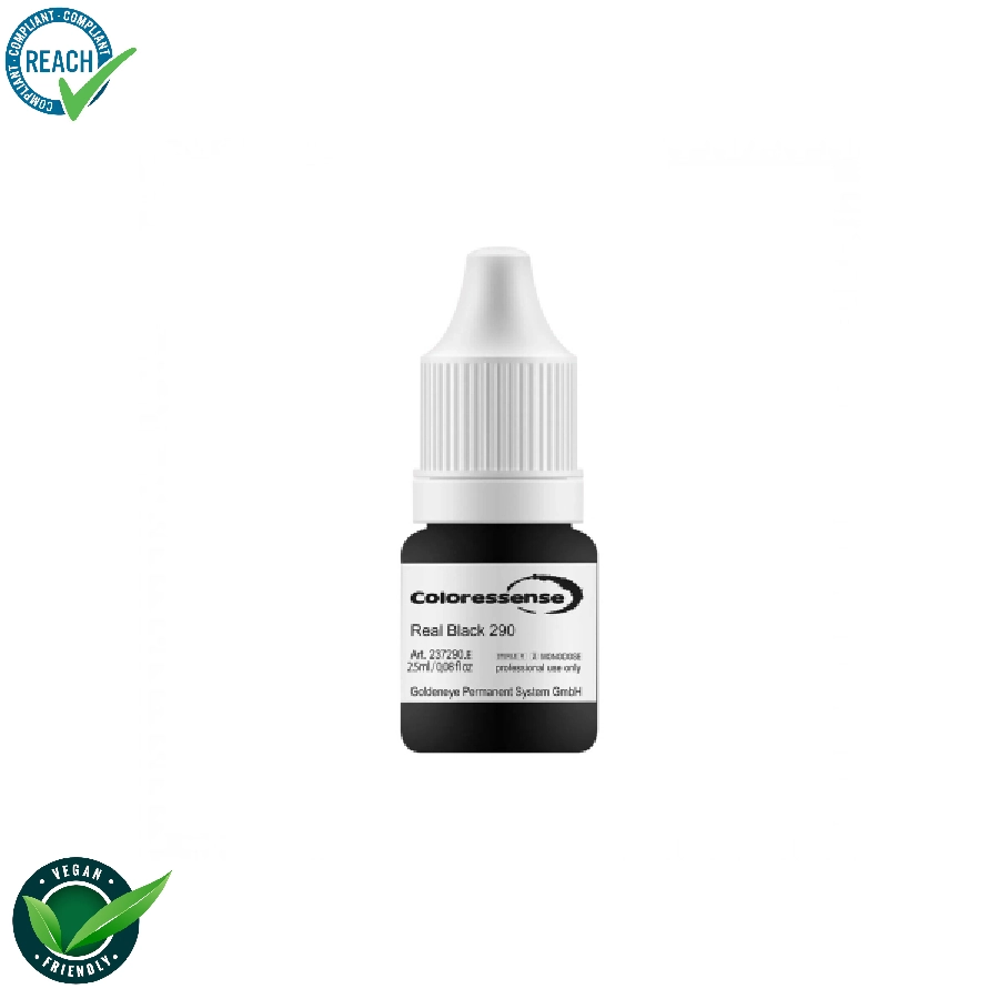 [ki_encre_goldeneye_real_black] Goldeneye Coloressense Real Black - Mélange pour le maquillage permanent encre REACH