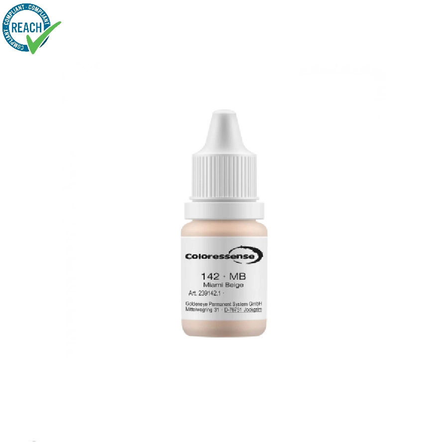 [ki_encre_goldeneye_miami_beige] Goldeneye Coloressense Miami Beige - Mélange pour le maquillage permanent pigment REACH