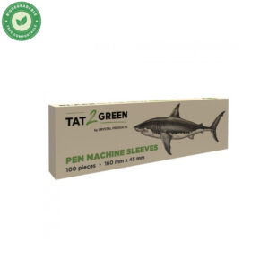 Tat2Green - Pen machine sleeves protection pour machine à tatouer biodégradable