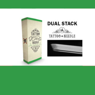 Tattoo Needle Dual Stack Magnum - Boîte de 50 aiguilles pour tube de tatouage