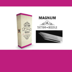 Tattoo Needle Magnum - Boîte de 50 aiguilles pour tube de tatouage