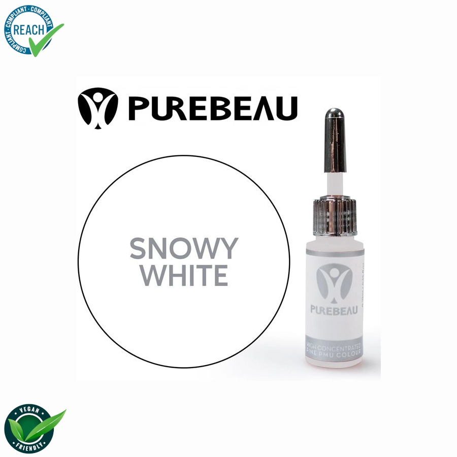 Purebeau Snowy White – Mélange pour maquillage permanent stérile