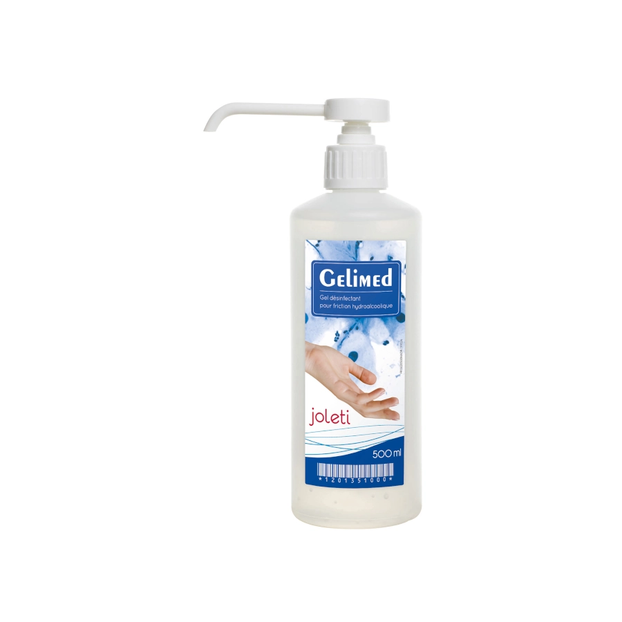 Joleti Gelimed – Gel hydroalcoolique pour la désinfection des mains par friction