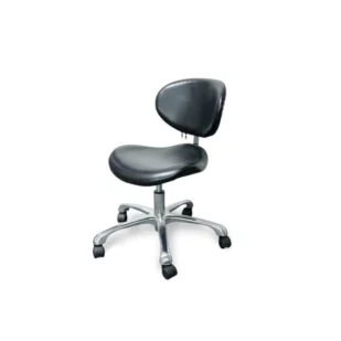 Chaise Pour Artiste Tatoueur et Pierceur - Assise ergonomique avec revêtement vinyle et vérin hydraulique