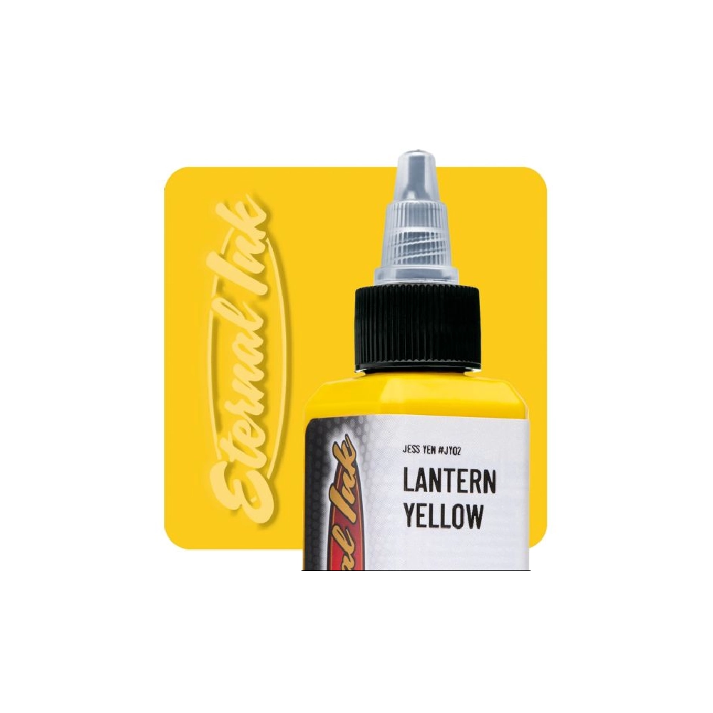 Eternal Ink Jess Yen Lantern Yellow – Encre artistique pour entraînement tatouage NON REACH