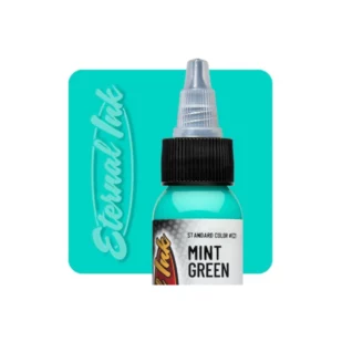 Eternal Ink Mint Green - Encre artistique pour entraînement tatouage NON REACH