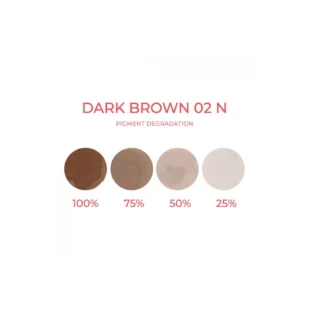 Artyst Eyes Pigment Dark Brown 02 N - Mélange pour le maquillage permanent pigment REACH 10ml