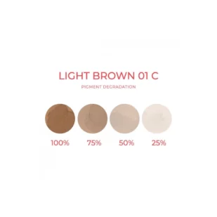 Artyst Eyes Pigment Light Brown 01 C - Mélange pour le maquillage permanent pigment REACH 10ml
