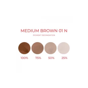 Artyst Eyes Pigment Medium Brown 01 N - Mélange pour le maquillage permanent pigment REACH 10ml