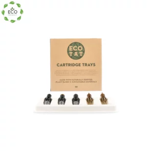 Ecotat Cartridge Trays - Boîte de 50 supports pour cartouches de tatouage eco friendly