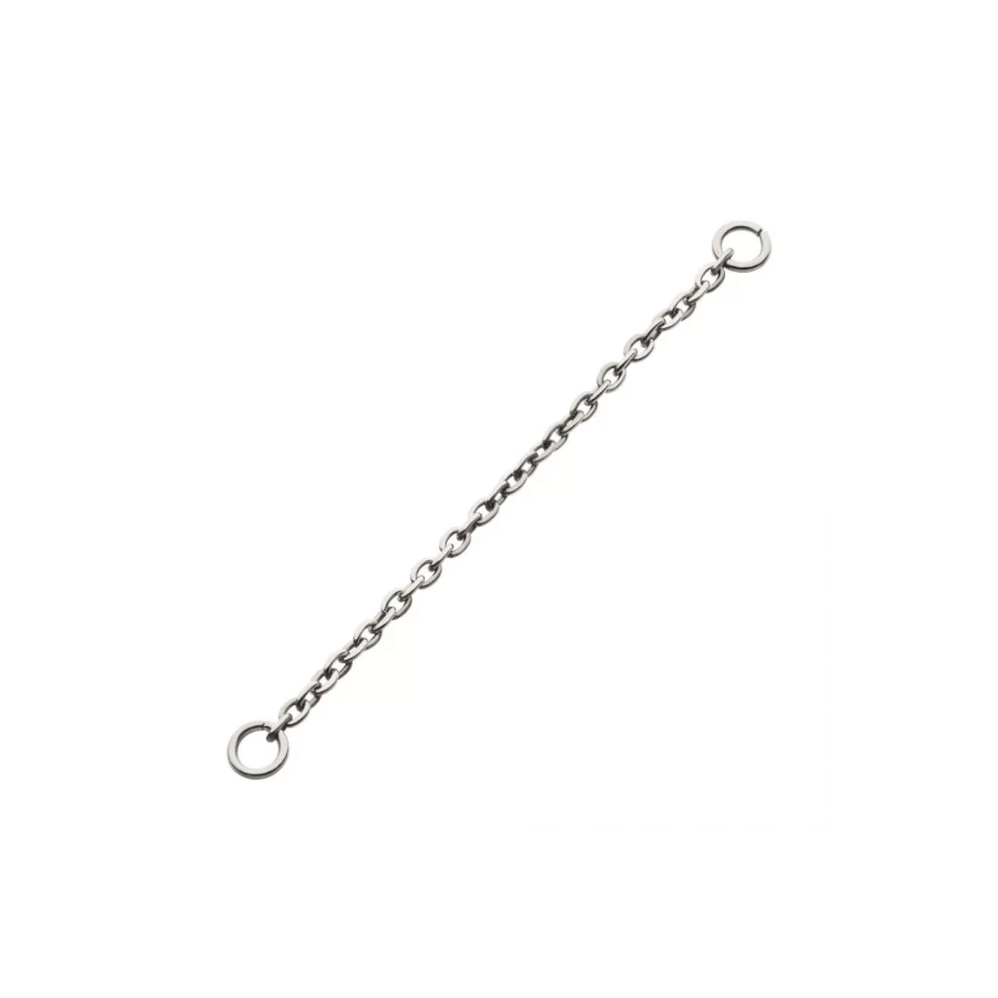 Invictus Charm 03 Titane F136 – Accessoire pour anneau de piercing chaîne