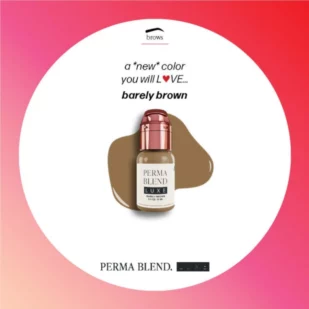 Perma Blend Luxe Barely Brown - Mélange pour le maquillage permanent pigment REACH 15ml