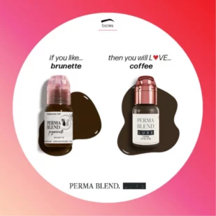 Perma Blend Luxe Coffee - Mélange pour le maquillage permanent pigment REACH 15ml