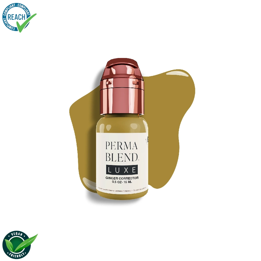 Perma Blend Luxe Ginger Corrector – Mélange pour le maquillage permanent pigment REACH 15ml