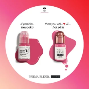 Perma Blend Luxe Hot Pink - Mélange pour le maquillage permanent pigment REACH 15ml