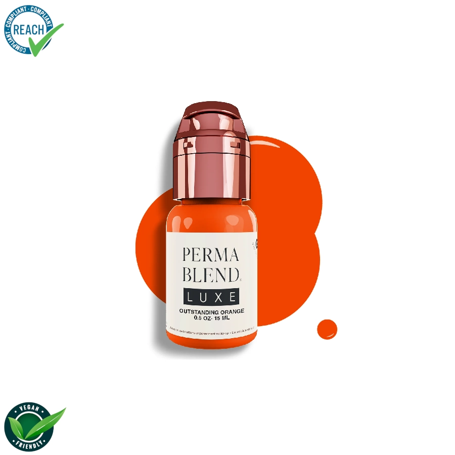 Perma Blend Luxe Outstanding Orange – Mélange pour le maquillage permanent pigment REACH 15ml