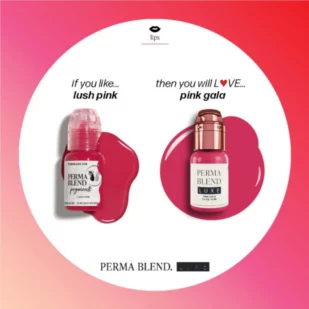 Perma Blend Luxe Pink Gala - Mélange pour le maquillage permanent pigment REACH 15ml