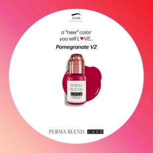 Perma Blend Luxe Pomegranate - Mélange pour le maquillage permanent pigment REACH 15ml