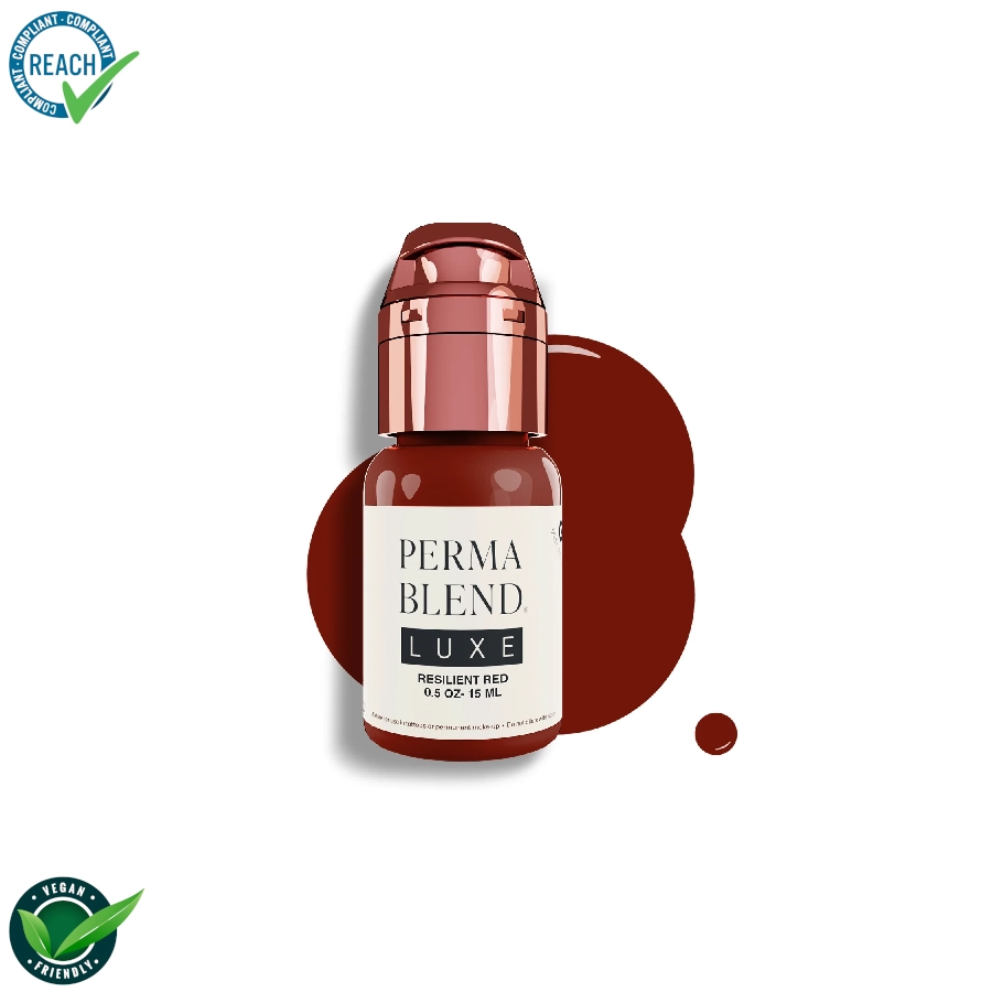 Perma Blend Luxe Resilient Red – Mélange pour le maquillage permanent pigment REACH 15ml