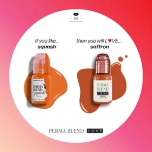 Perma Blend Luxe Saffron V2 - Mélange pour le maquillage permanent pigment REACH 15ml