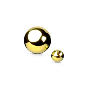Billes Gold Piercing - Bille pour piercing doré