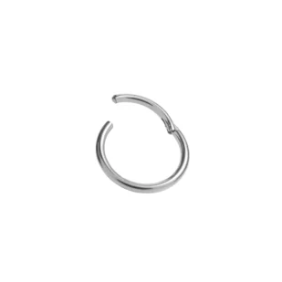 Piercing Anneau Titane - Clicker titane f136 anneau a charnière clipable